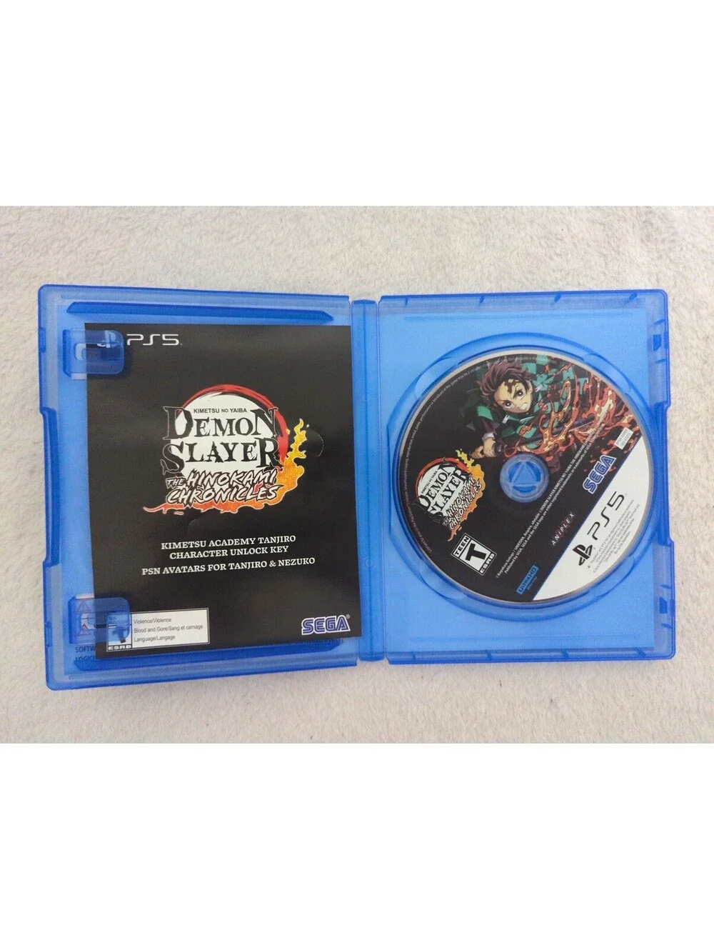 Demon Slayer - Kimetsu no Yaiba - The Hinokami Chronicles PS5 Game